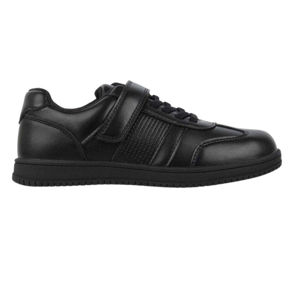 Giorgio Boys Touch Fastening Dress Shoes / Black